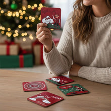 Load image into Gallery viewer, Christmas Coasters set of 4