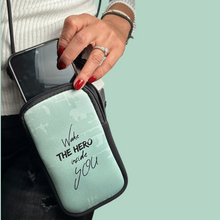 Load image into Gallery viewer, mobilebag to carry phone with adjustable shoulder strap