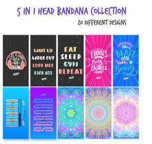Load image into Gallery viewer, 5 in 1 Multifunctional headwear