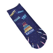 Load image into Gallery viewer, Microfiber Birthday Socks