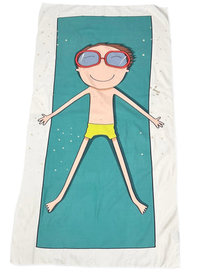 buy beach towel in lebanon that absorbs well in a bag
