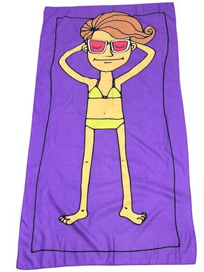 buy beach towel in lebanon online in bag