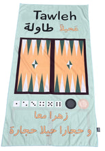 Load image into Gallery viewer, buy beach towel in lebanon light weight lebanese design 
