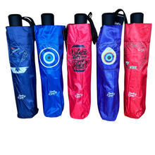 Load image into Gallery viewer, lebanese quotes umbrellas small convenient size glow edge for dark for rain and sun
