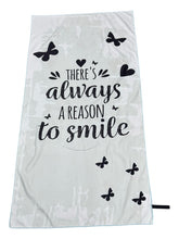 Load image into Gallery viewer, beach towel lebanon comes in small bag motivational quick dry 
