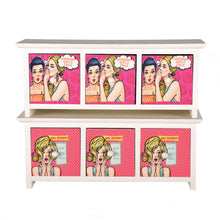 Load image into Gallery viewer, Wood Pop Art Accessory Box
