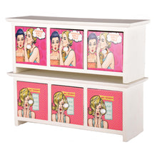 Load image into Gallery viewer, Wood Pop Art Accessory Box
